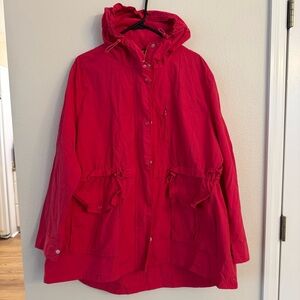 J.Crew Hooded Rain Jacket